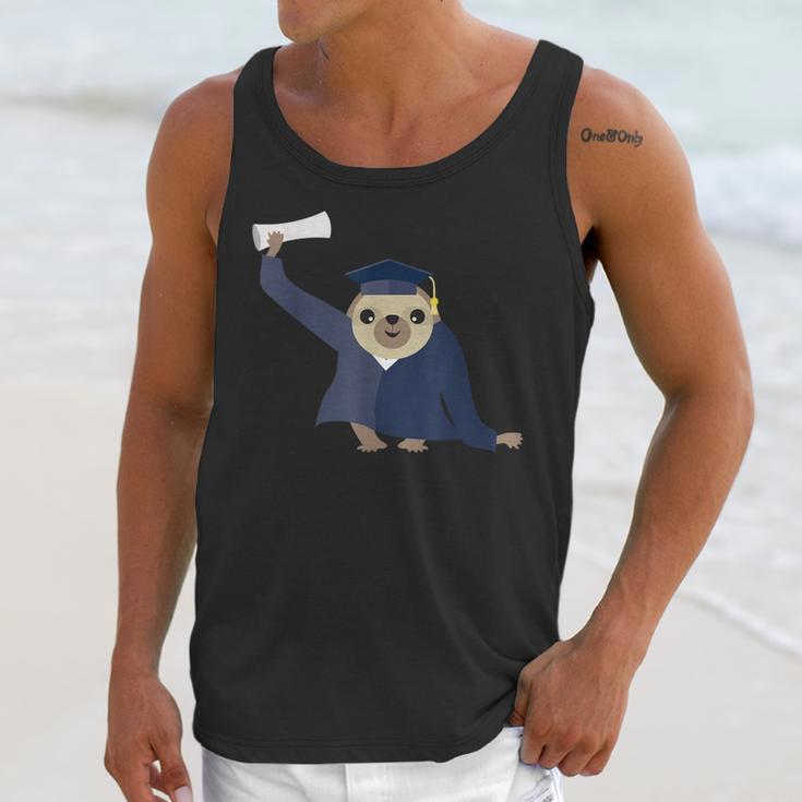 Graduation Sloth Lover T-Shirt Class Of 2019 Unisex Tank Top