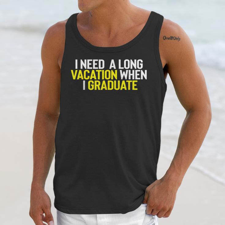 Graduation Student Grad School Class Senior Cute Unisex Tank Top