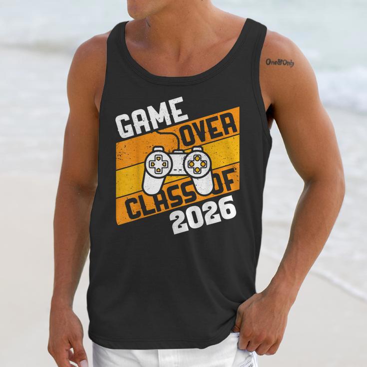 Graduation Video Gamer Game Over Class Of 2026 Senior Unisex Tank Top