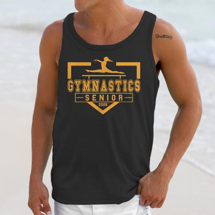 Gymnastics Senior Night Gymnastics Senior 2026 Graduation 14 Unisex Tank Top