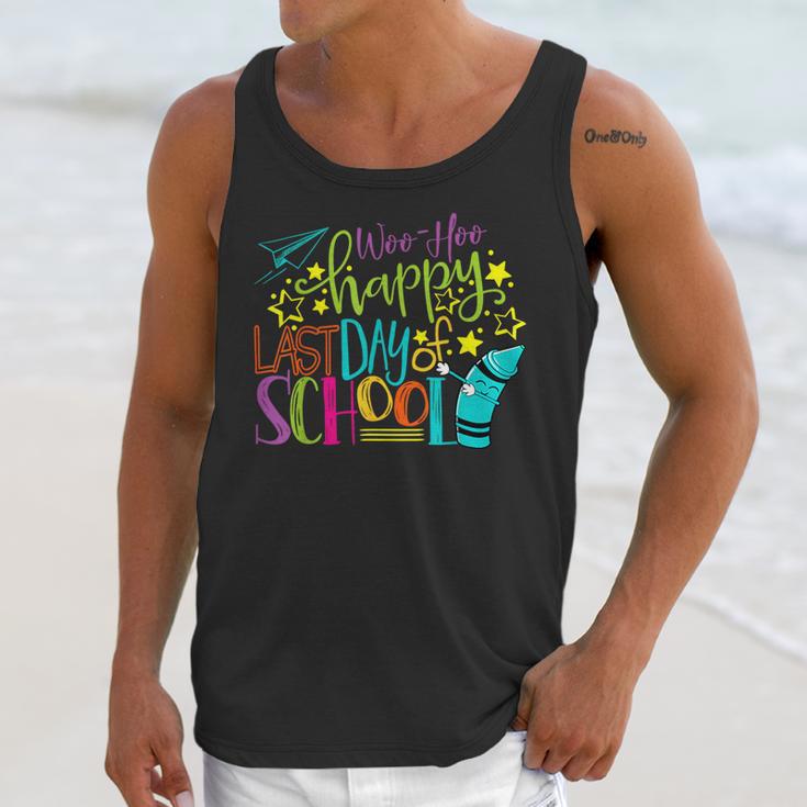 Happy Last Day Of School Student Teacher Graduation Unisex Tank Top