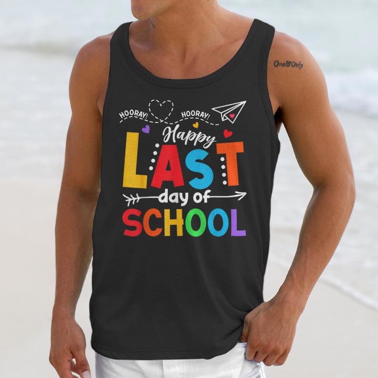 Happy Last Day Of School Teacher Women Student Graduation Unisex Tank Top