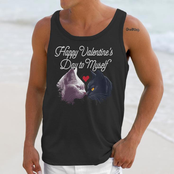 Happy Valentines Day Self Introvert Humor Antisocial Unisex Tank Top Happy Valentines Day Self Introvert Humor Antisocial Unisex Tank Top