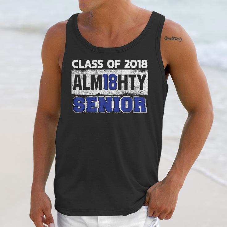 High School Graduation 2018 T-Shirt For Senior Alm18hty Unisex Tank Top
