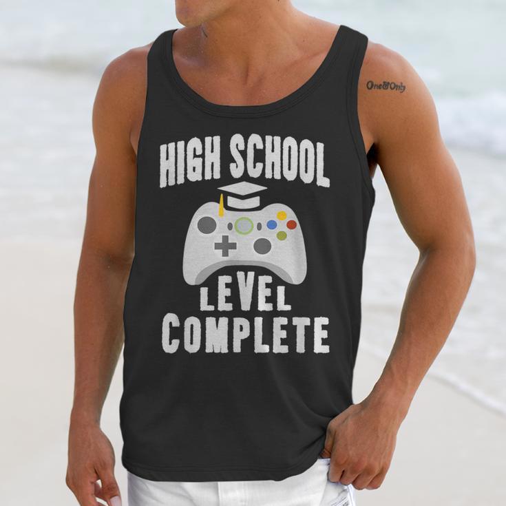 High School Graduation Shirt Gamer Graduation Unisex Tank Top