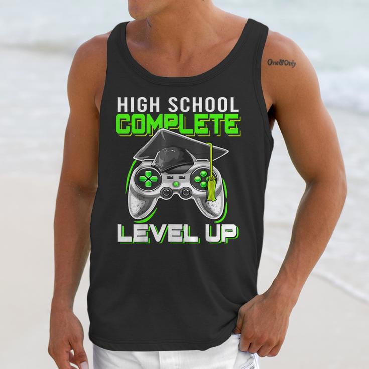 High School Level Complete Class Of 2024 Graduation Unisex Tank Top