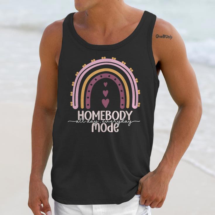 Homebody Introvert Homebody Mode Everyday Unisex Tank Top