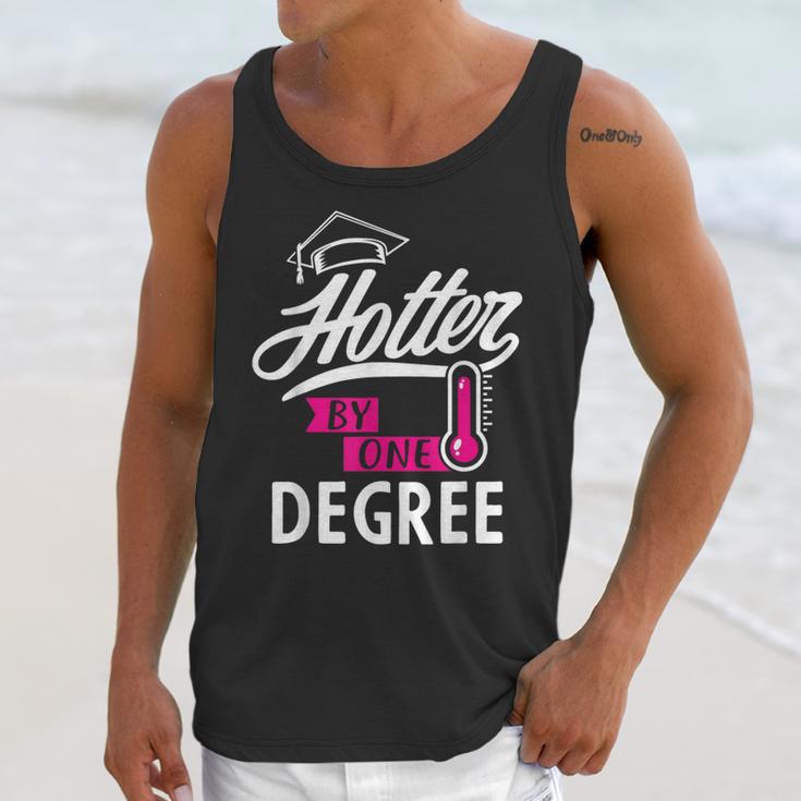 Hotter By One Degree Graduation Unisex Tank Top