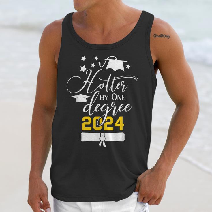 Hotter By One Degree Senior 2024 Class Of 2024 Graduation Unisex Tank Top