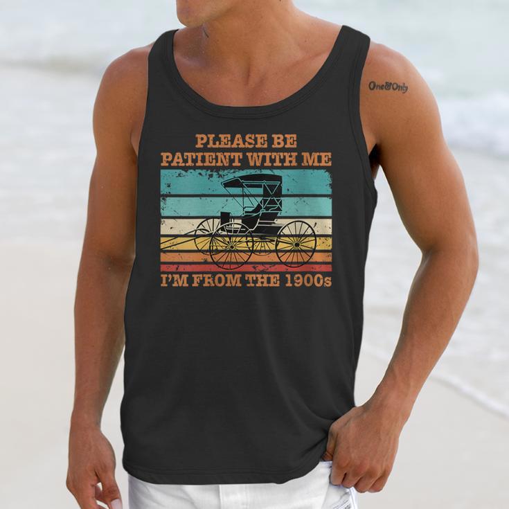 I'm From The 1900s Vintage Retirement Unisex Tank Top