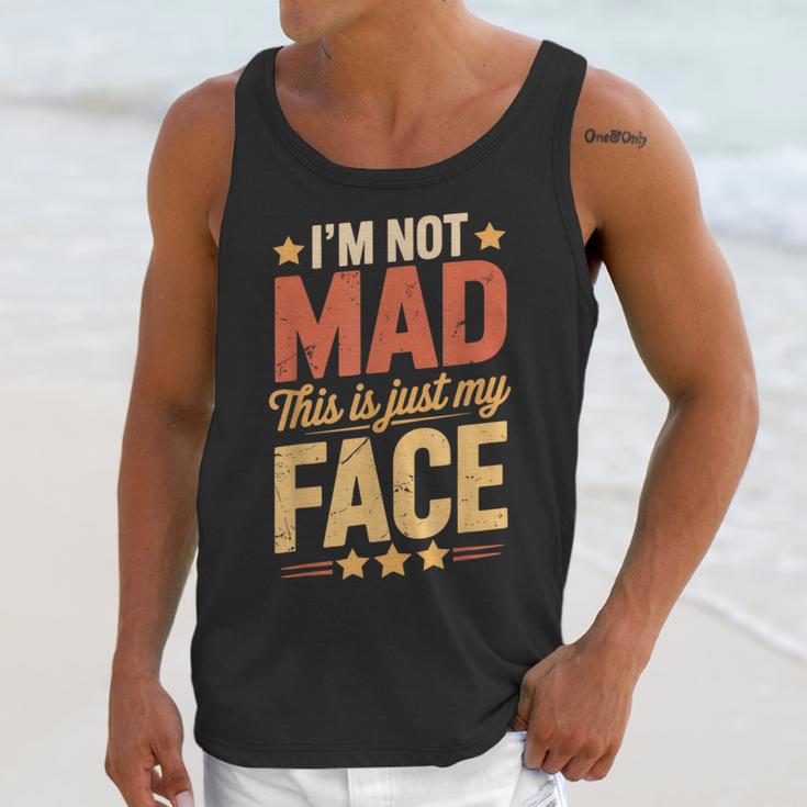 I'm Not Mad This Is Just My Face Introvert Unisex Tank Top I'm Not Mad This Is Just My Face Introvert Unisex Tank Top