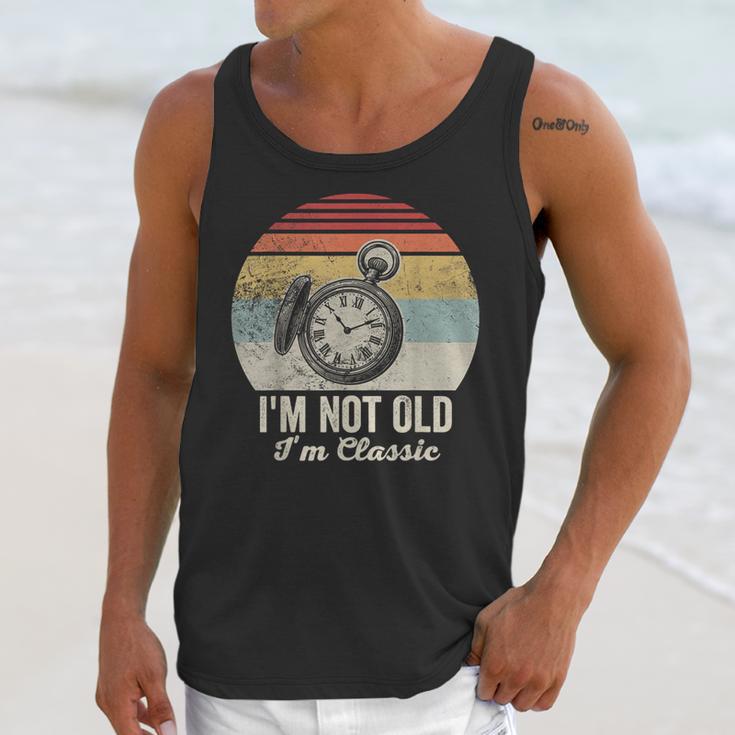 I'm Not Old I'm Classic Retro Nostalgia Statement Unisex Tank Top