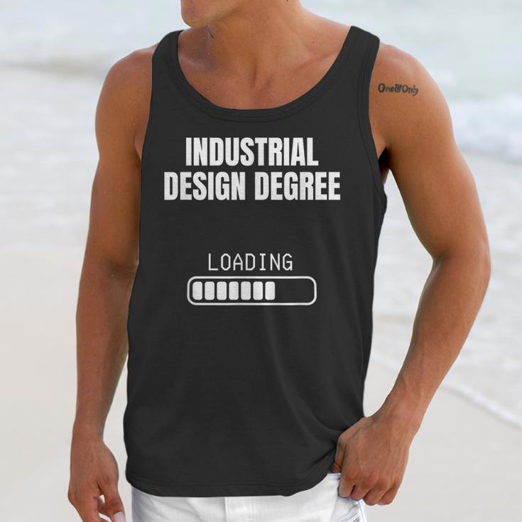 Industrial Degree Loading Student Graduation Unisex Tank Top