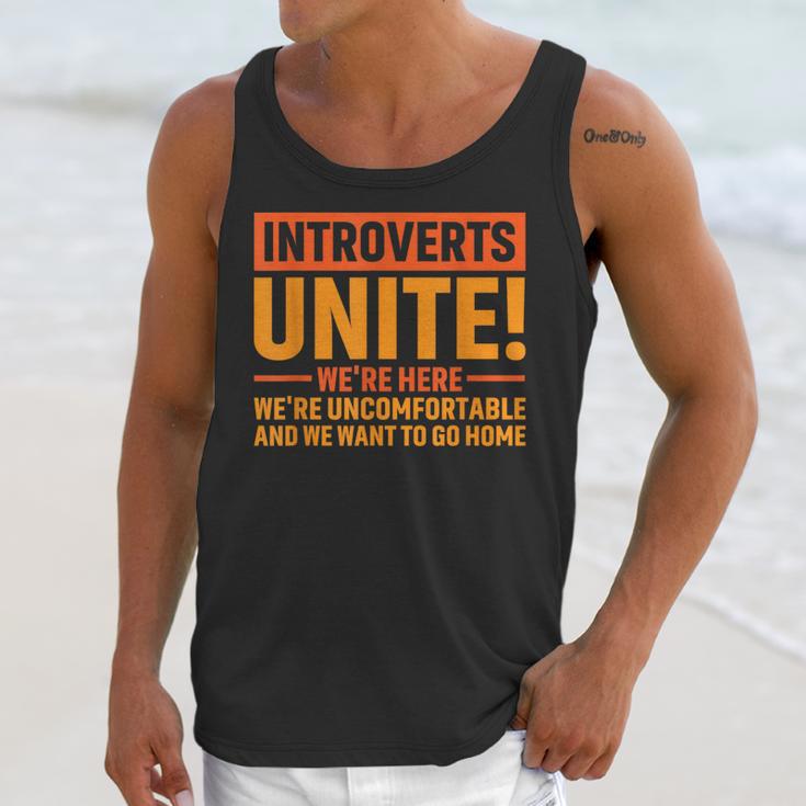 Introvert Antisocial Sarcasm Introverts Unite Anti Social Unisex Tank Top Introvert Antisocial Sarcasm Introverts Unite Anti Social Unisex Tank Top