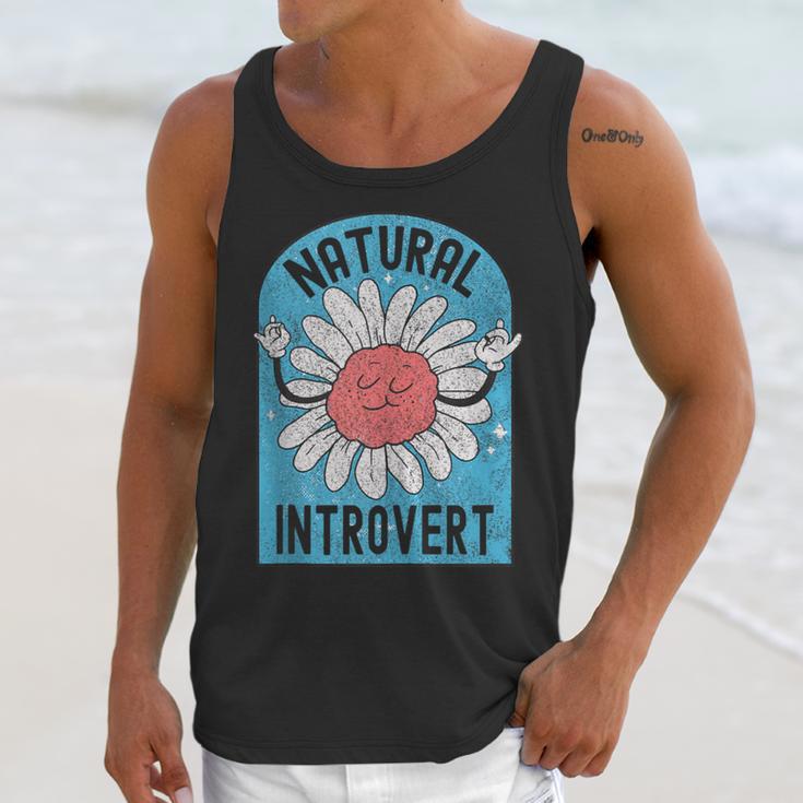 Introvert Cute Anti-Social Shy Person Inner Strength Unisex Tank Top