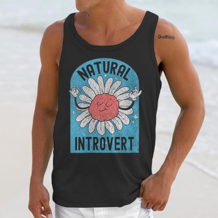Introvert Cute Anti-Social Shy Person Inner Strength Unisex Tank Top
