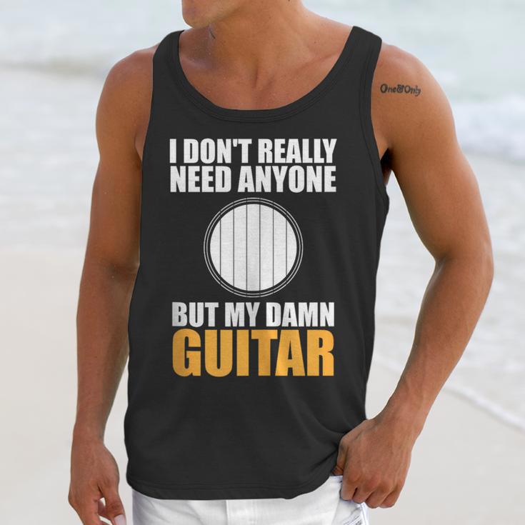 Introvert Guitarist Only Need Guitar Enjoy Acoustic Music Unisex Tank Top Introvert Guitarist Only Need Guitar Enjoy Acoustic Music Unisex Tank Top