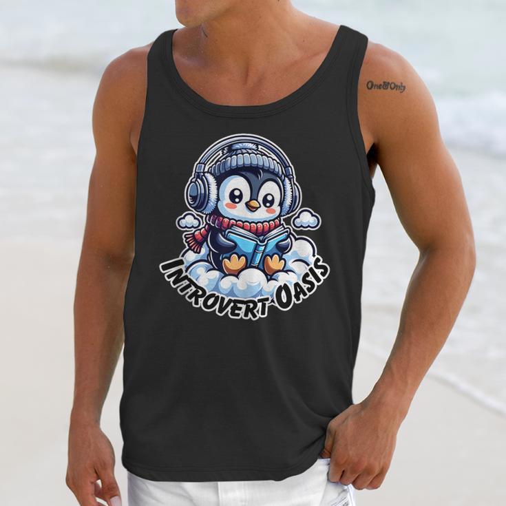 Introvert Oasis Unisex Tank Top Introvert Oasis Unisex Tank Top