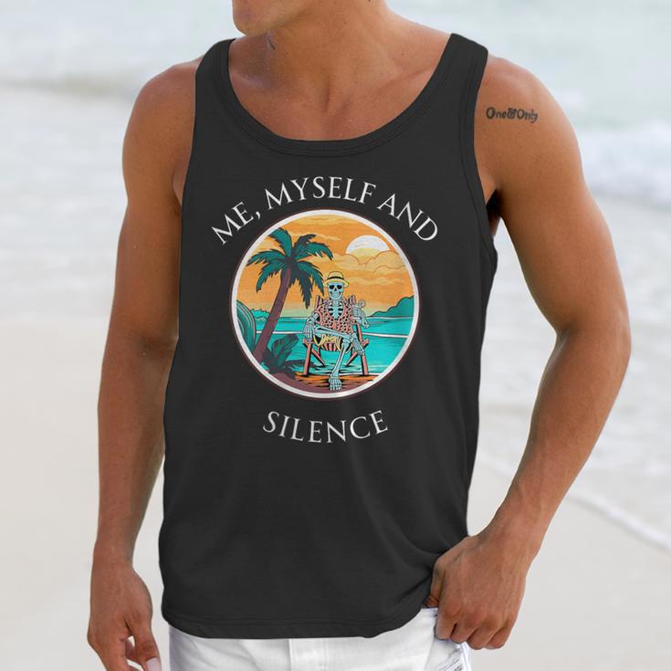Introvert Relaxation Me Myself And Silence Summer Vacation Unisex Tank Top Introvert Relaxation Me Myself And Silence Summer Vacation Unisex Tank Top