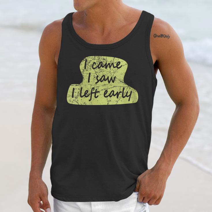 Introvert Shy Person Joke Anti-Social Quote Unisex Tank Top