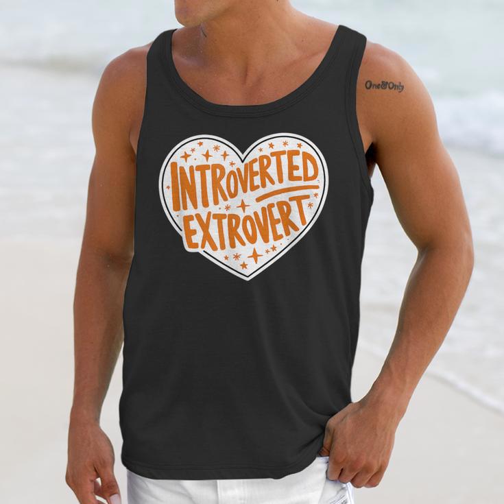 Introverted Extrovert People Hater Calm Peace Lover Unisex Tank Top Introverted Extrovert People Hater Calm Peace Lover Unisex Tank Top