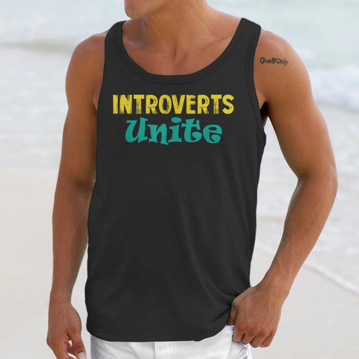 Introverts Unite I Introvert Unisex Tank Top Introverts Unite I Introvert Unisex Tank Top