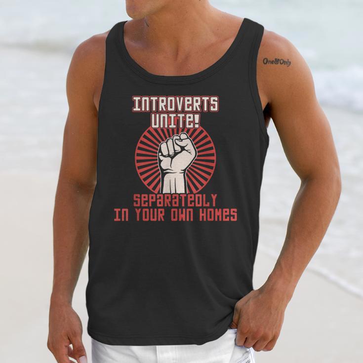 Introverts Unite Introverting Introverts At Home Unisex Tank Top Introverts Unite Introverting Introverts At Home Unisex Tank Top