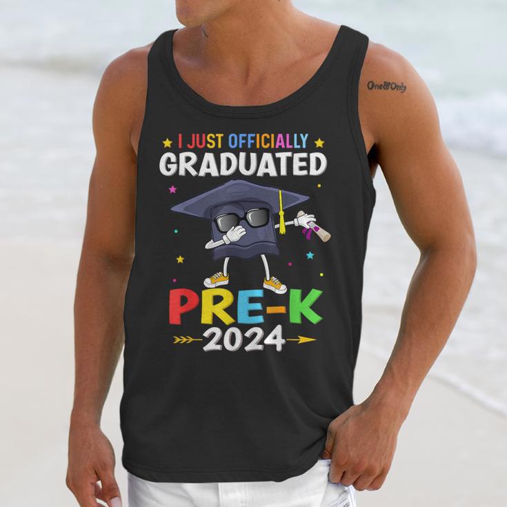 I Just Officially Graduated Pre k Graduation 2024 Pre-K Kids Unisex Tank Top