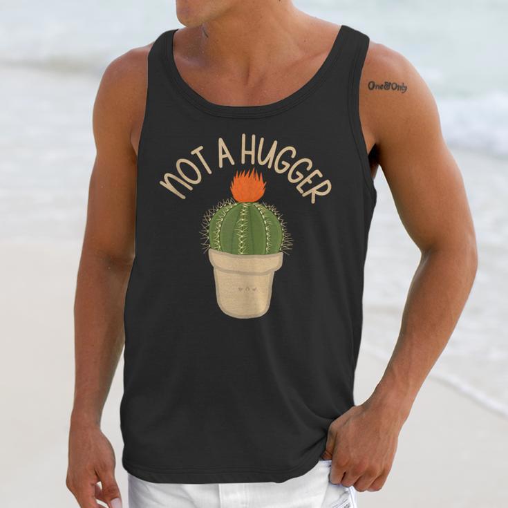 Kawaii Grumpy Cactus Not a Hugger Plant Introvert Unisex Tank Top Kawaii Grumpy Cactus Not a Hugger Plant Introvert Unisex Tank Top