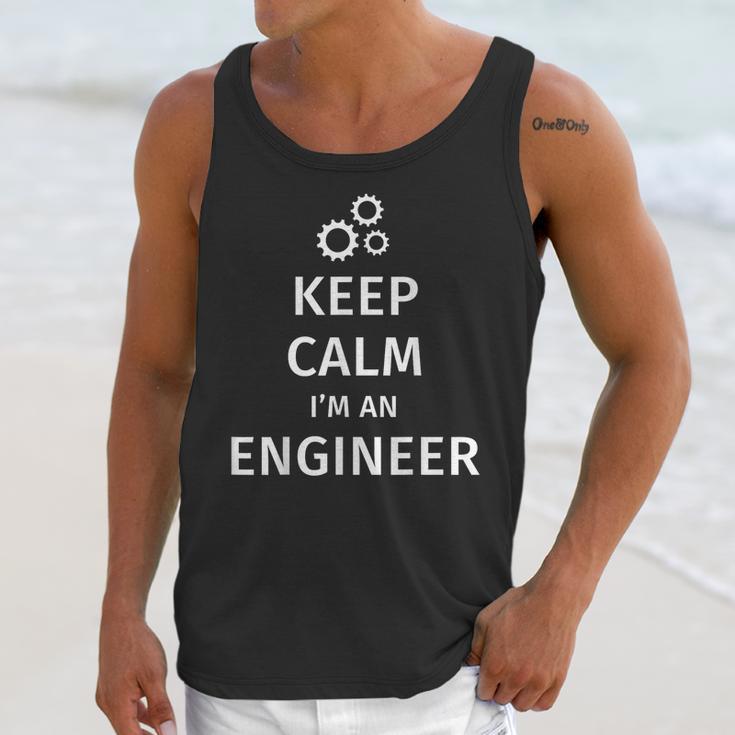 Keep Calm I'm An Engineer Engineer Graduation Unisex Tank Top