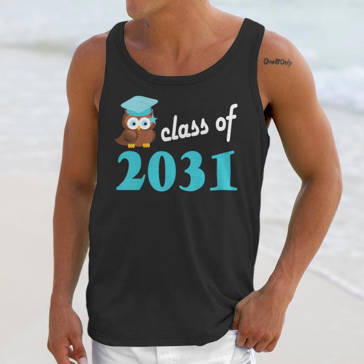 Kids Class Of 2031 Graduation Year T-Shirt Back To School Unisex Tank Top