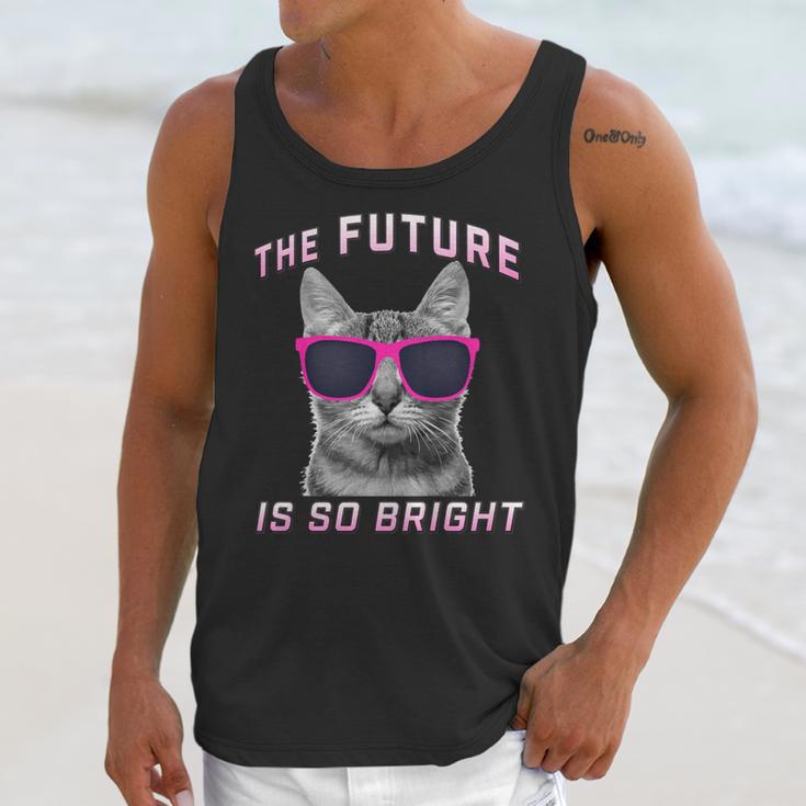 Kids Cool Future Is Bright Kids Graduation Or Birthday Unisex Tank Top