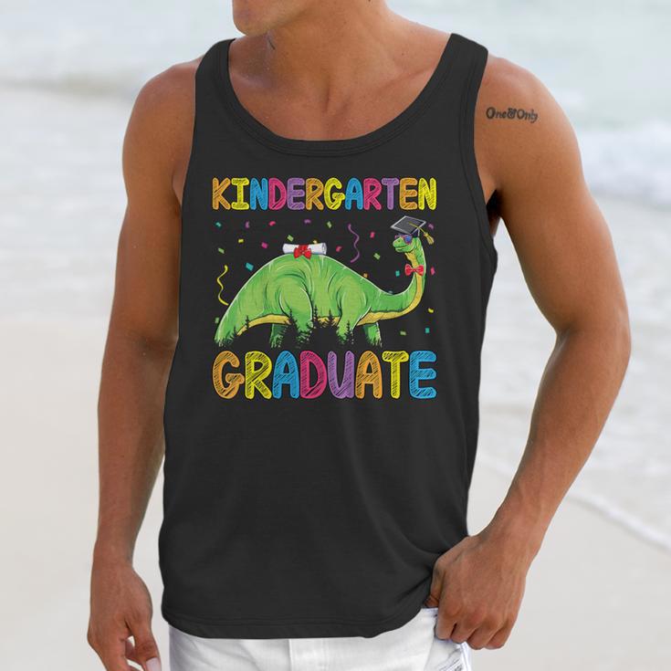 Kids Kindergarten Graduate Dinosaur Kindergarten Graduation Unisex Tank Top
