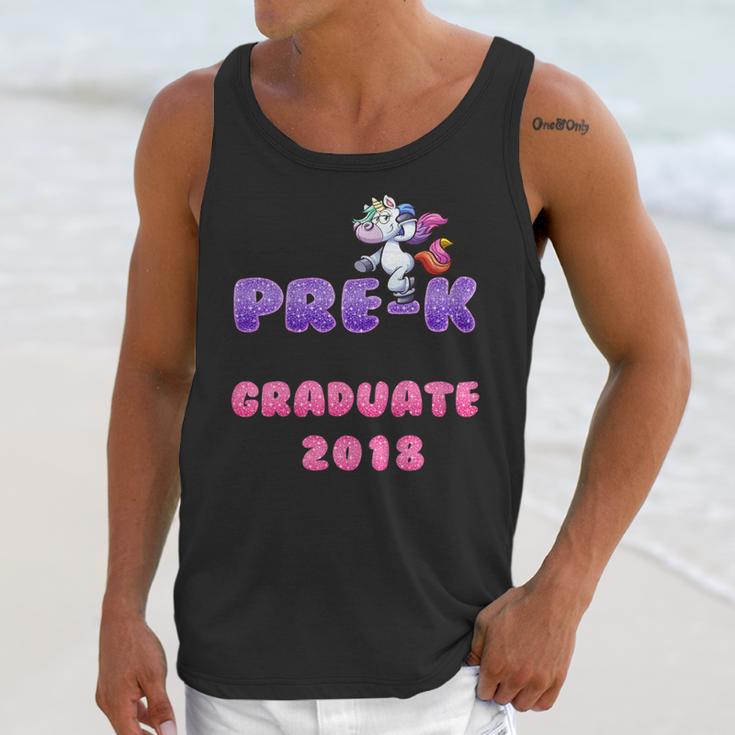 Kids Kids Pre-K PreSchool Unicorn GraduationShirt Unisex Tank Top