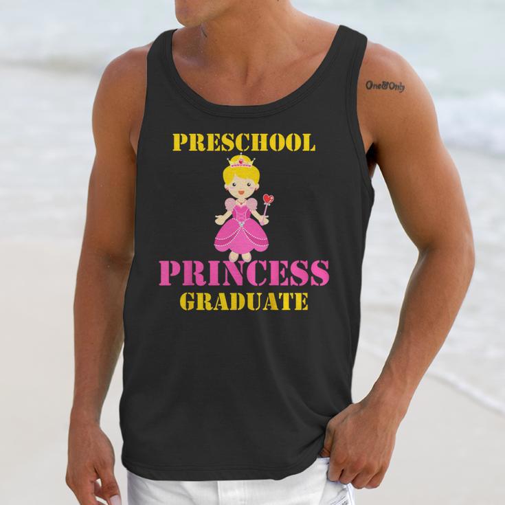 Kids Princess Graduate Prek Preschool Graduation Tshirt For Girls Unisex Tank Top