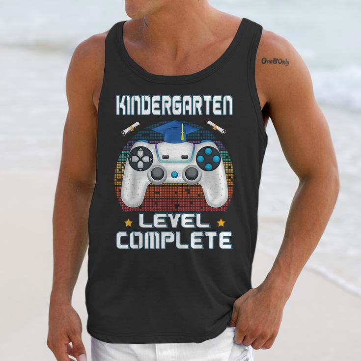 Kindergarten Graduation Level Complete Gamer 2024 Gaming Boy Unisex Tank Top