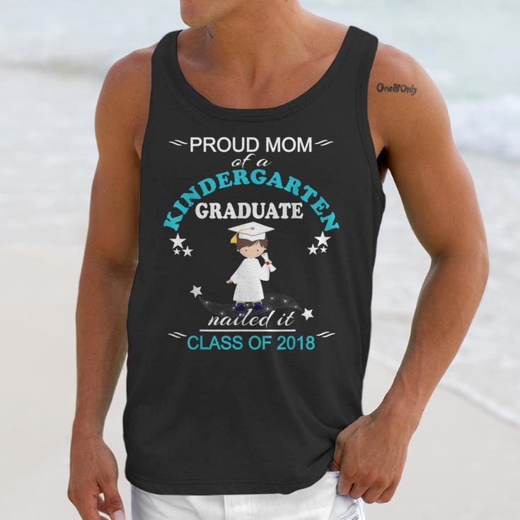 Kindergarten Graduation Shirts 2018-Proud Mom Tee Unisex Tank Top