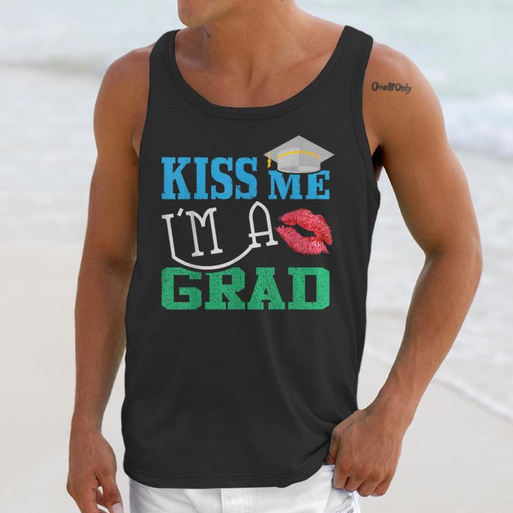 Kiss Me I'm A Grad 2018 Senior Graduation Unisex Tank Top