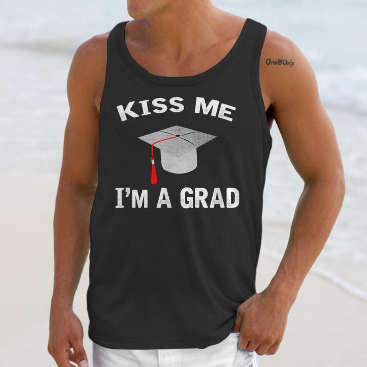 Kiss Me I'm A Grad Graduation T-Shirt Unisex Tank Top