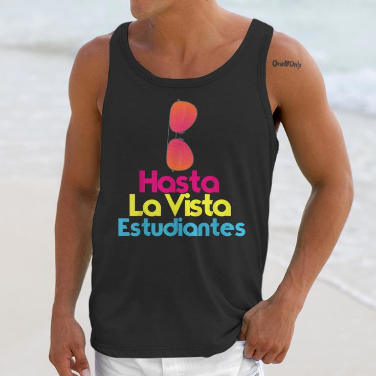 Last Day Of School Spanish Teacher Graduation T-Shirt For Men Women Kids Unisex Tank Top