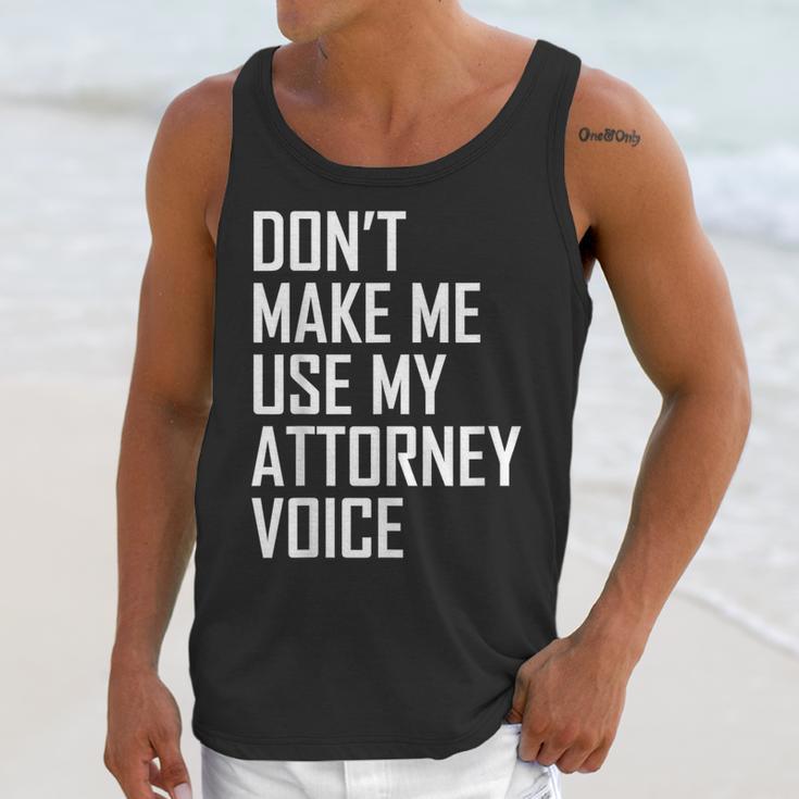 Lawyer Law School Graduation Attorney Men Women Unisex Tank Top