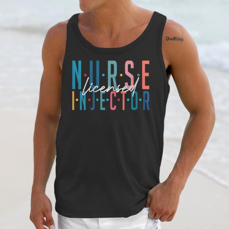 Licensed Nurse Injector Graduation Nurse Injector Unisex Tank Top