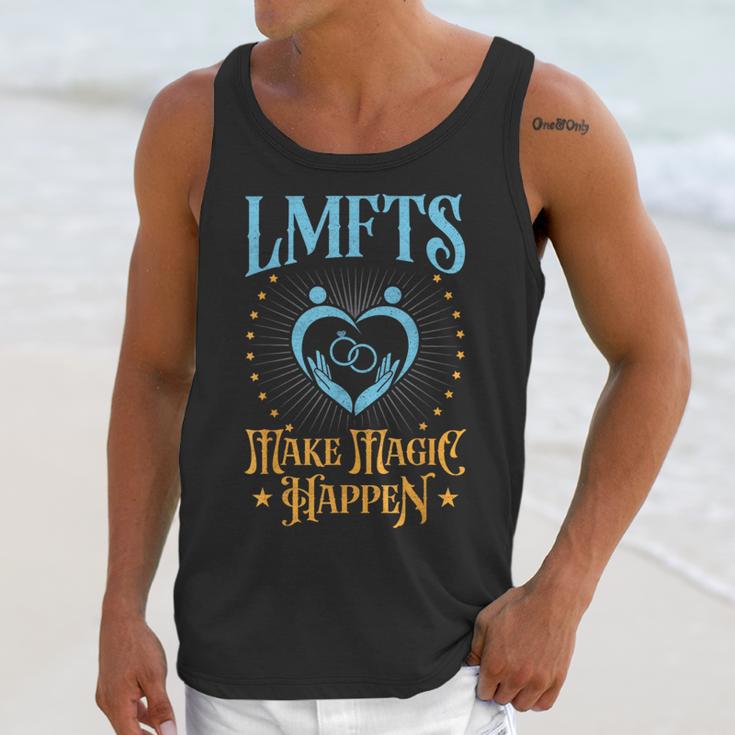 LMFT Graduation Licensed Marriage And Family Therapist LMFT Unisex Tank Top