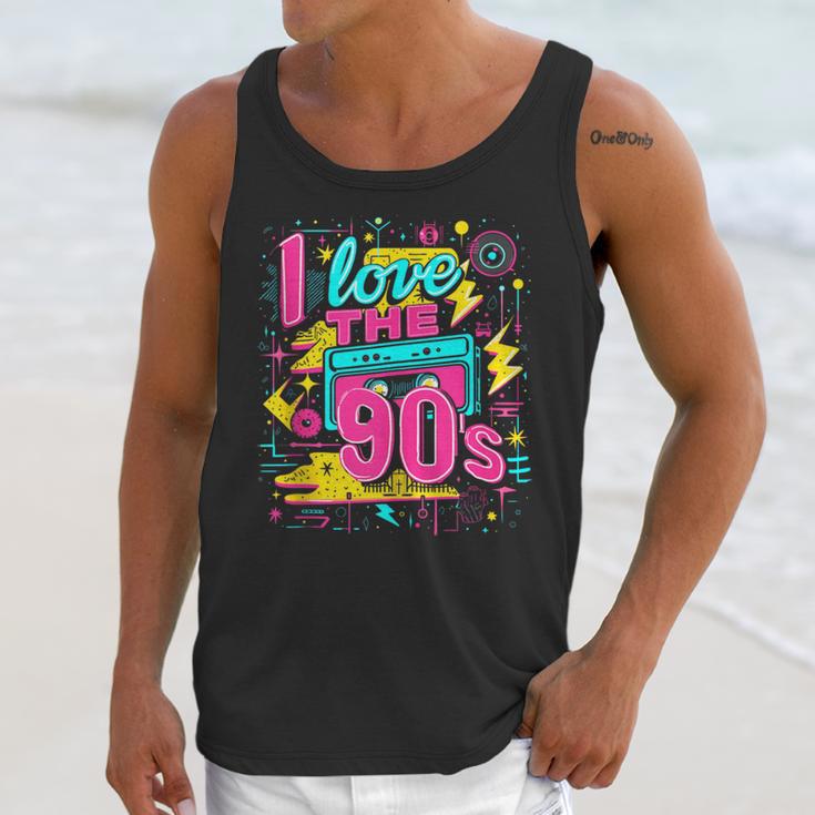 I Love The 90'S 90s Nostalgia Unisex Tank Top I Love The 90'S 90s Nostalgia Unisex Tank Top