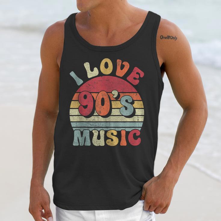 I Love 90's Music Retro Style Nostalgia Cassette 1990s Party Unisex Tank Top I Love 90's Music Retro Style Nostalgia Cassette 1990s Party Unisex Tank Top