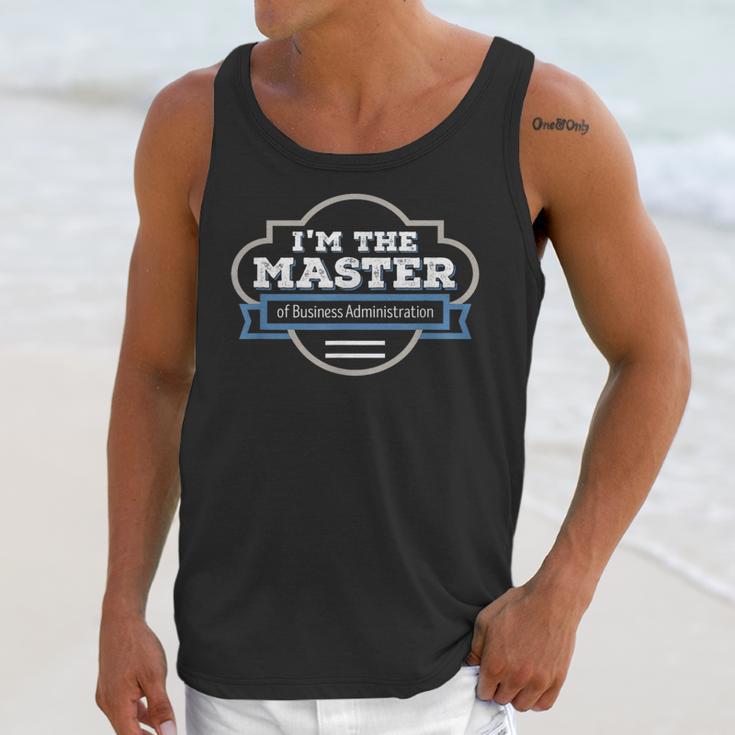 Master Of Business Administration MBA Graduation Shirt Unisex Tank Top