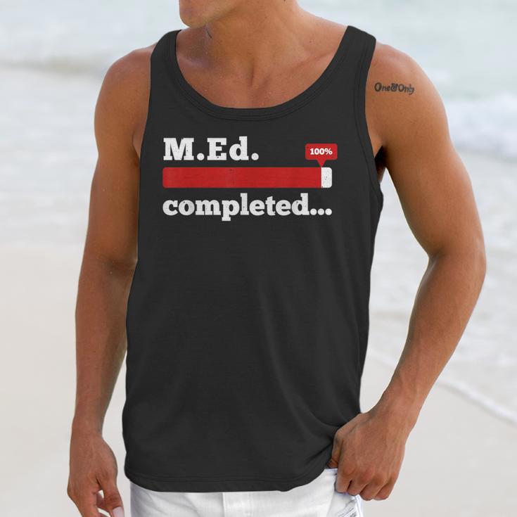 Master Of Education Completed Teacher Master Graduation For Men Women Unisex Tank Top