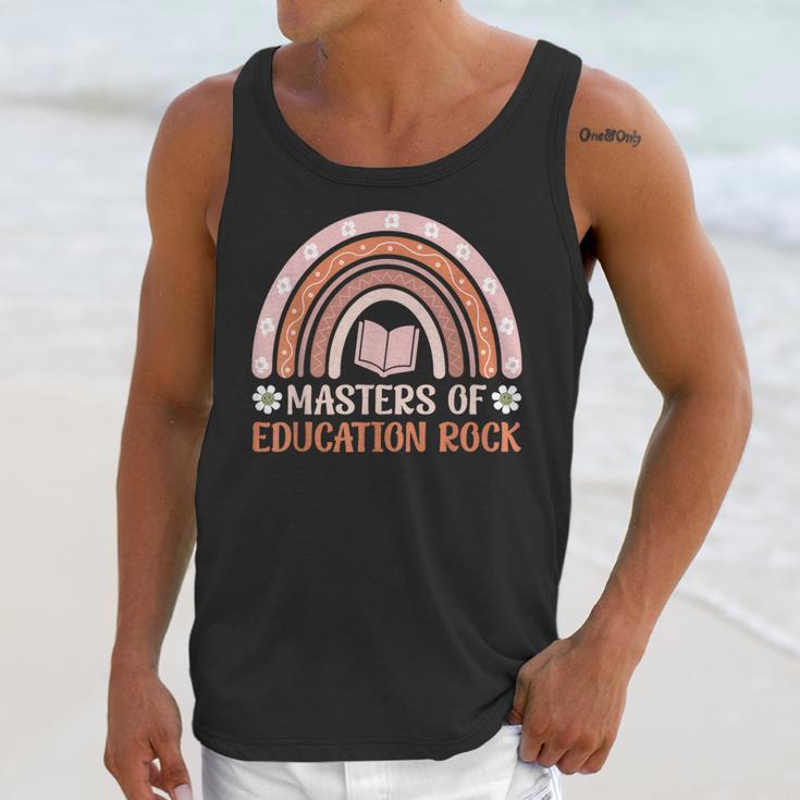 MASTER OF EDUCATION ROCK Master Graduation Unisex Tank Top