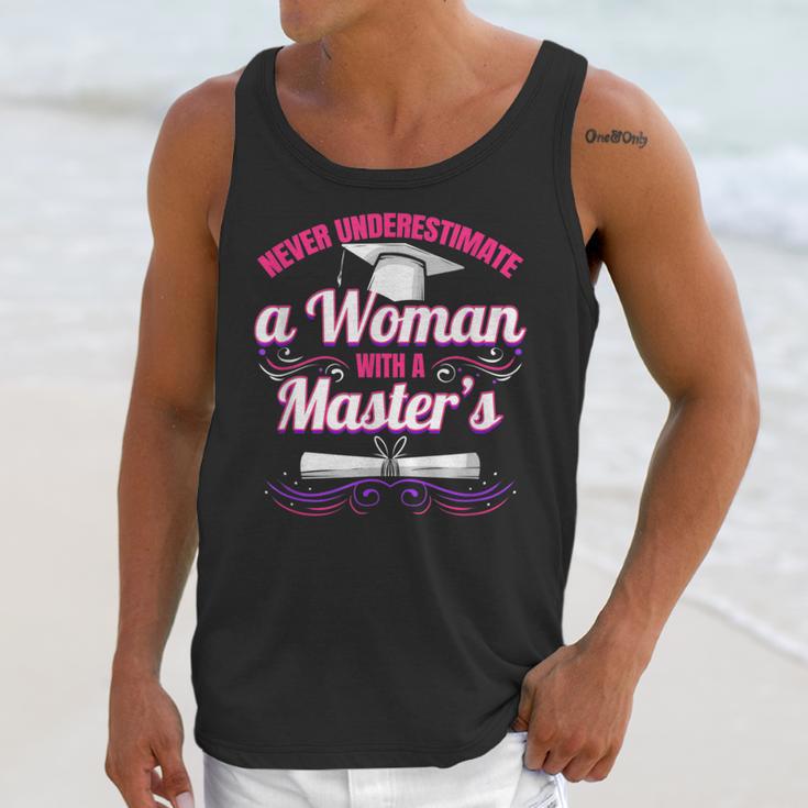 Master University Degree Master Graduation Party Girl Unisex Tank Top