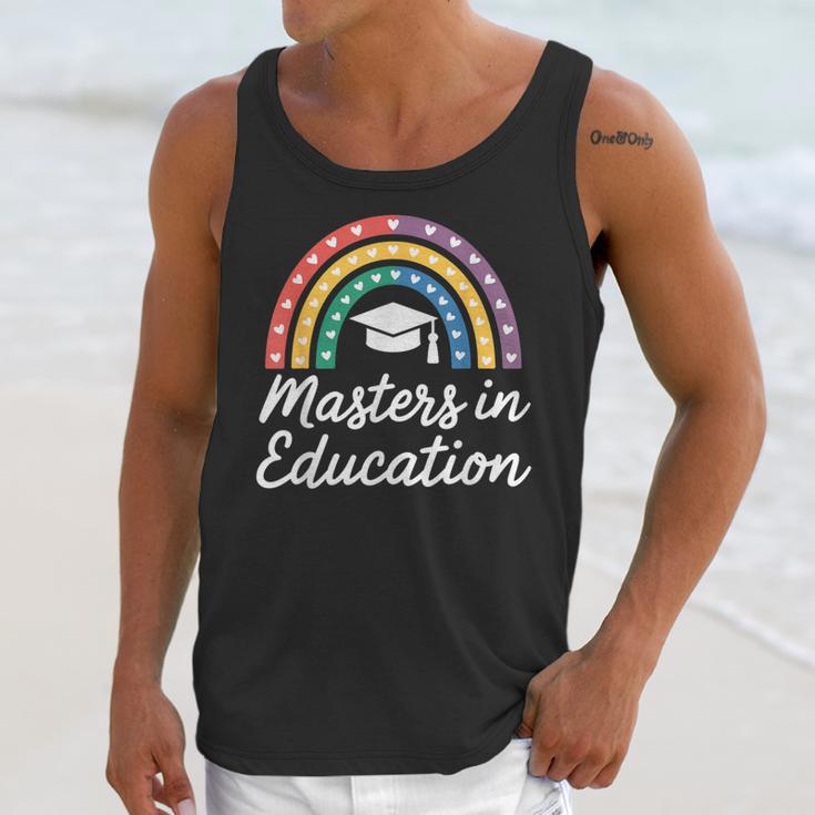 Masters Degree In Education Graduation Matching Graduate Unisex Tank Top